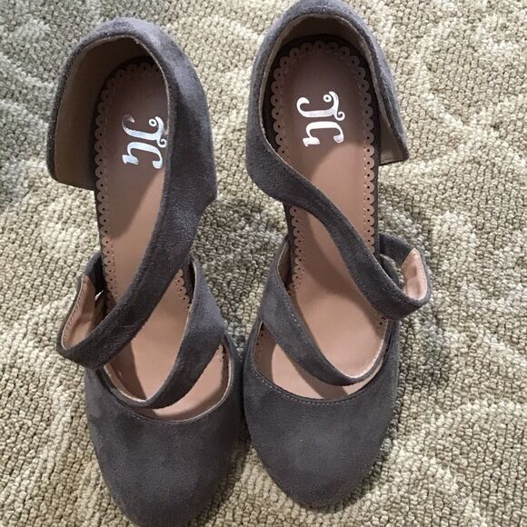 JOURNEE COLLECTION WOMEN'S ZEERA STILETTO HEEL PUMPS,WINE RED,US 6.5 MEDIUM NWOT - Picture 4 of 6